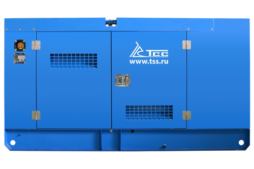 Дизельный генератор ТСС АД-50С-Т400-1РКМ11 в кожухе
