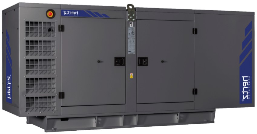 Дизельный генератор Hertz HG 182 DL в кожухе с АВР